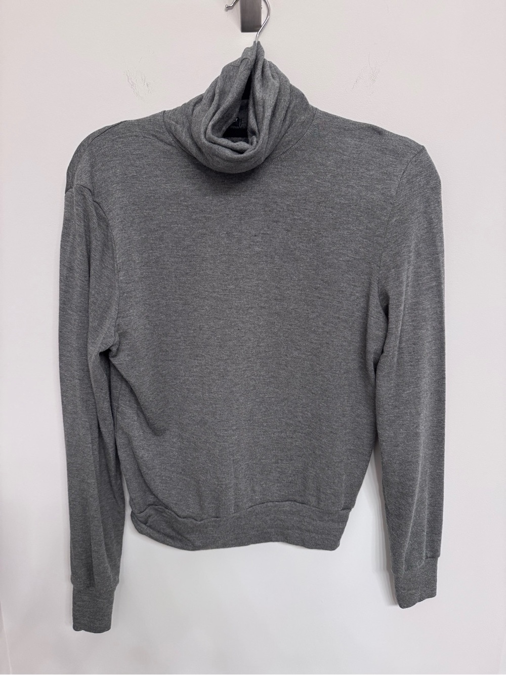 Bleusalt Gray Turtleneck Sweater